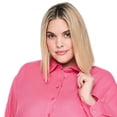 thumbnail image 4 of Lane Bryant Women's Plus Linen-Blend Button-Up Shirt, 4 of 6