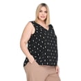 thumbnail image 2 of Lane Bryant Women's Plus V-Neck Top, 2 of 6