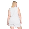 thumbnail image 3 of Lane Bryant Women's Plus Sleeveless Quarter Zip Top, 3 of 6