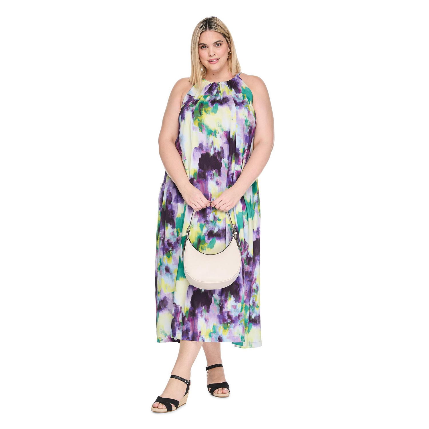 Lane Bryant Women's Plus Halter Dress