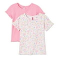 thumbnail image 1 of George Toddler Girls' Tee 2-Pack, 1 of 2