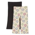 thumbnail image 1 of George Baby Girls' Flared Legging 2-Pack, 1 of 2