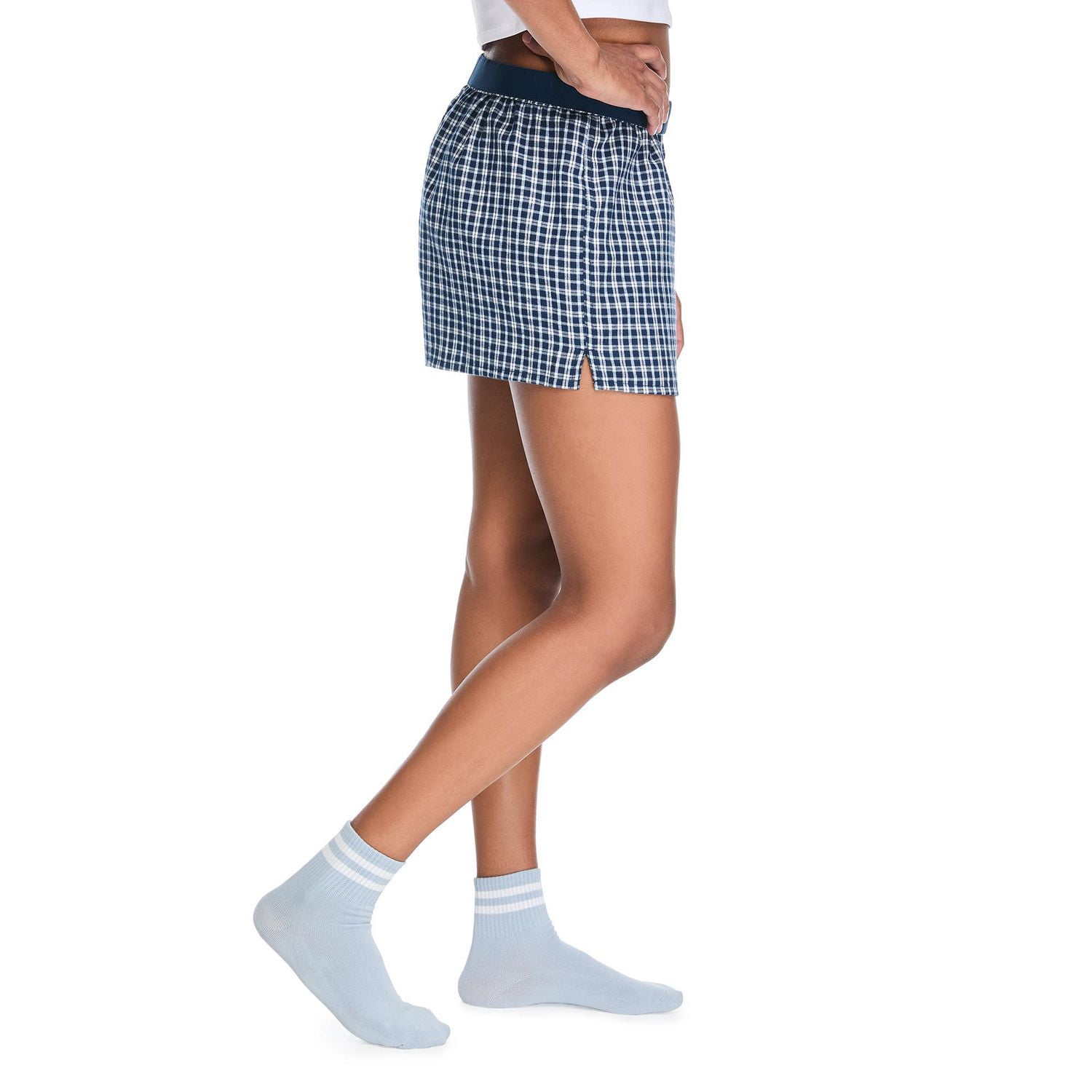 No Boundaries Women's Twill Sleep Boxer