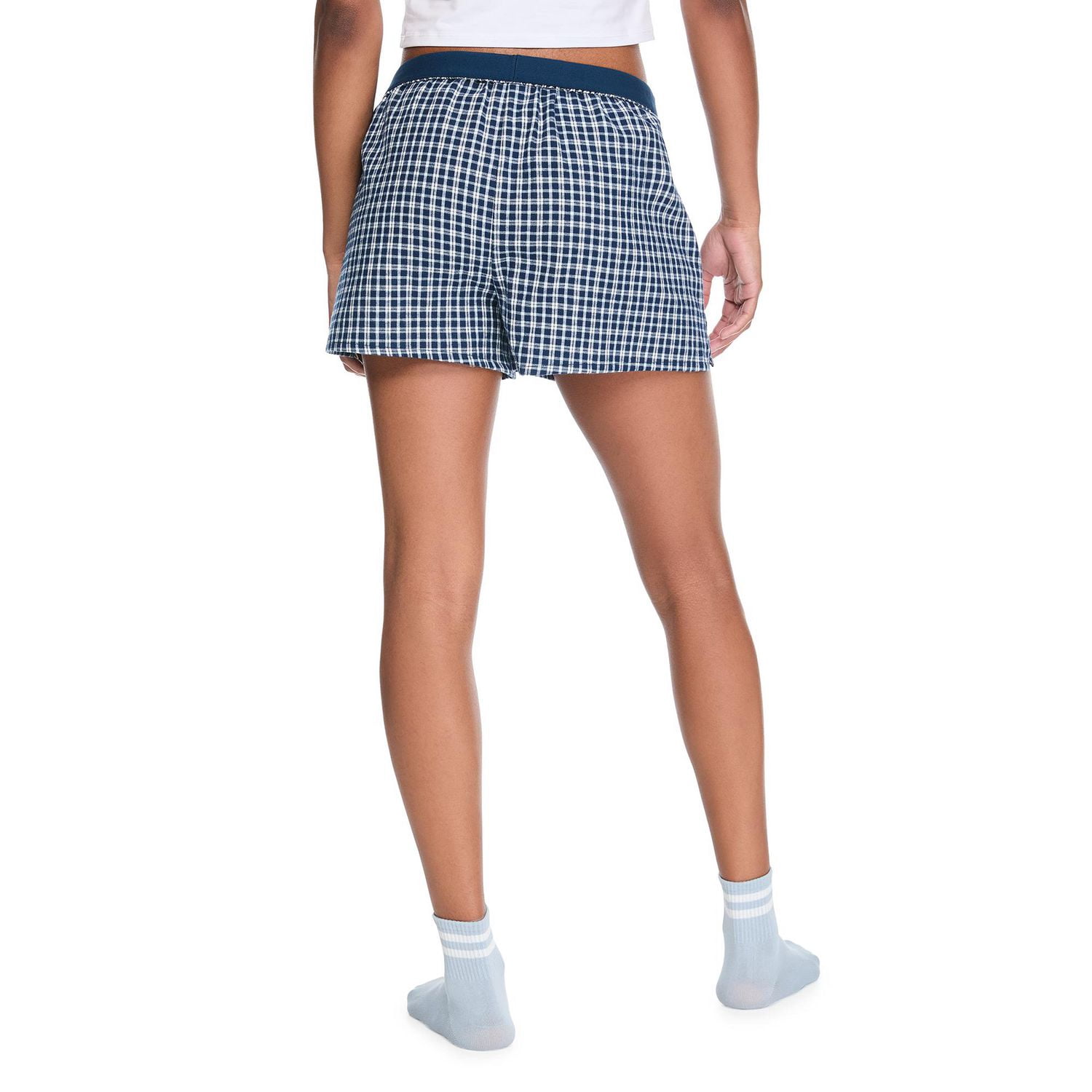 No Boundaries Women's Twill Sleep Boxer