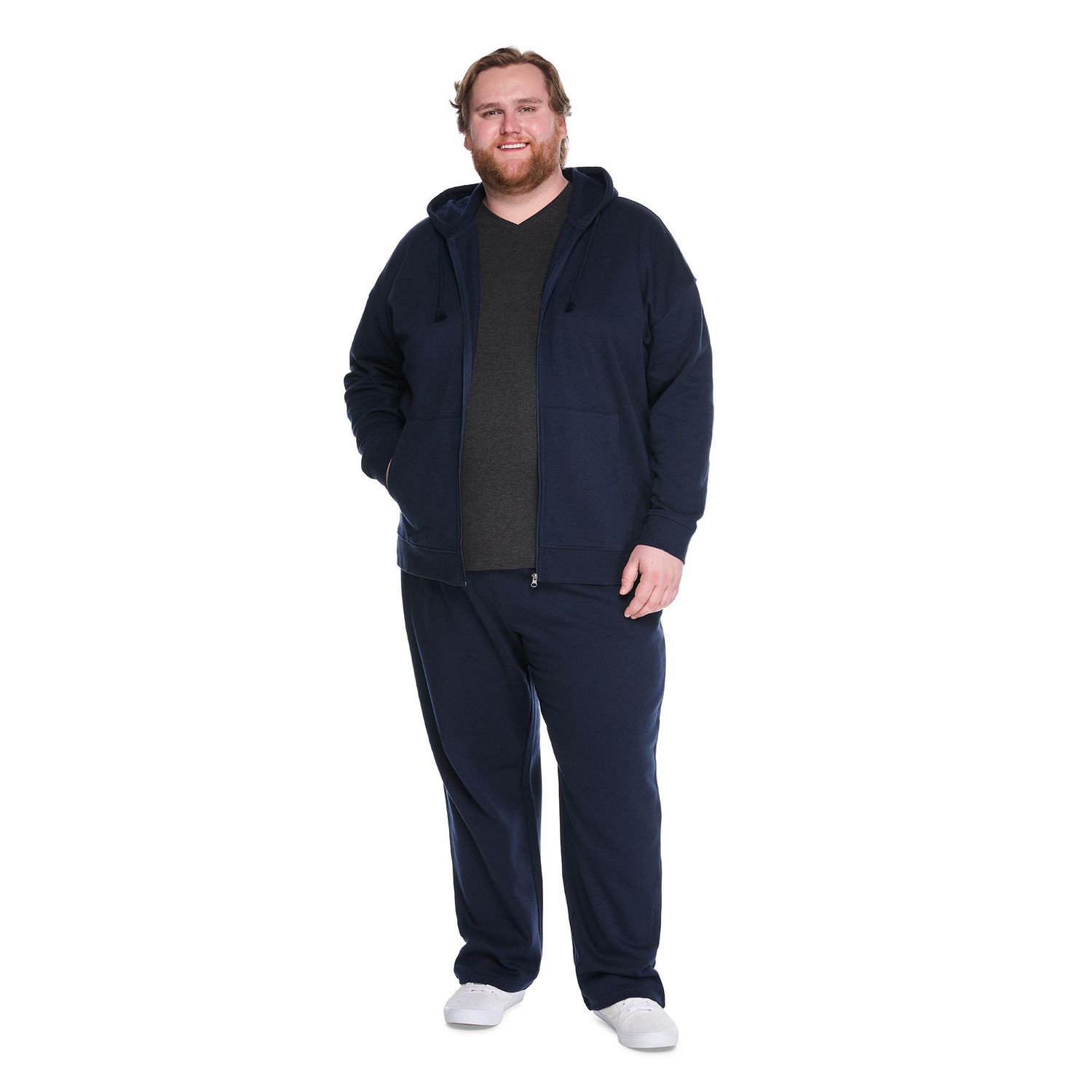 Pantalon de survêtement en molleton George Plus pour hommes
