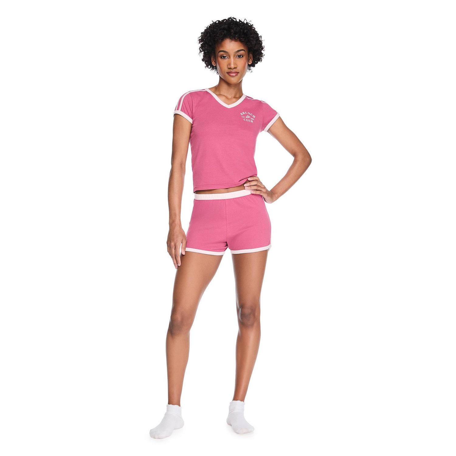Pyjama 2 pièces No Boundaries pour femmes