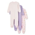 thumbnail image 2 of George Baby Girls' Sleeper 3-Pack, 2 of 2