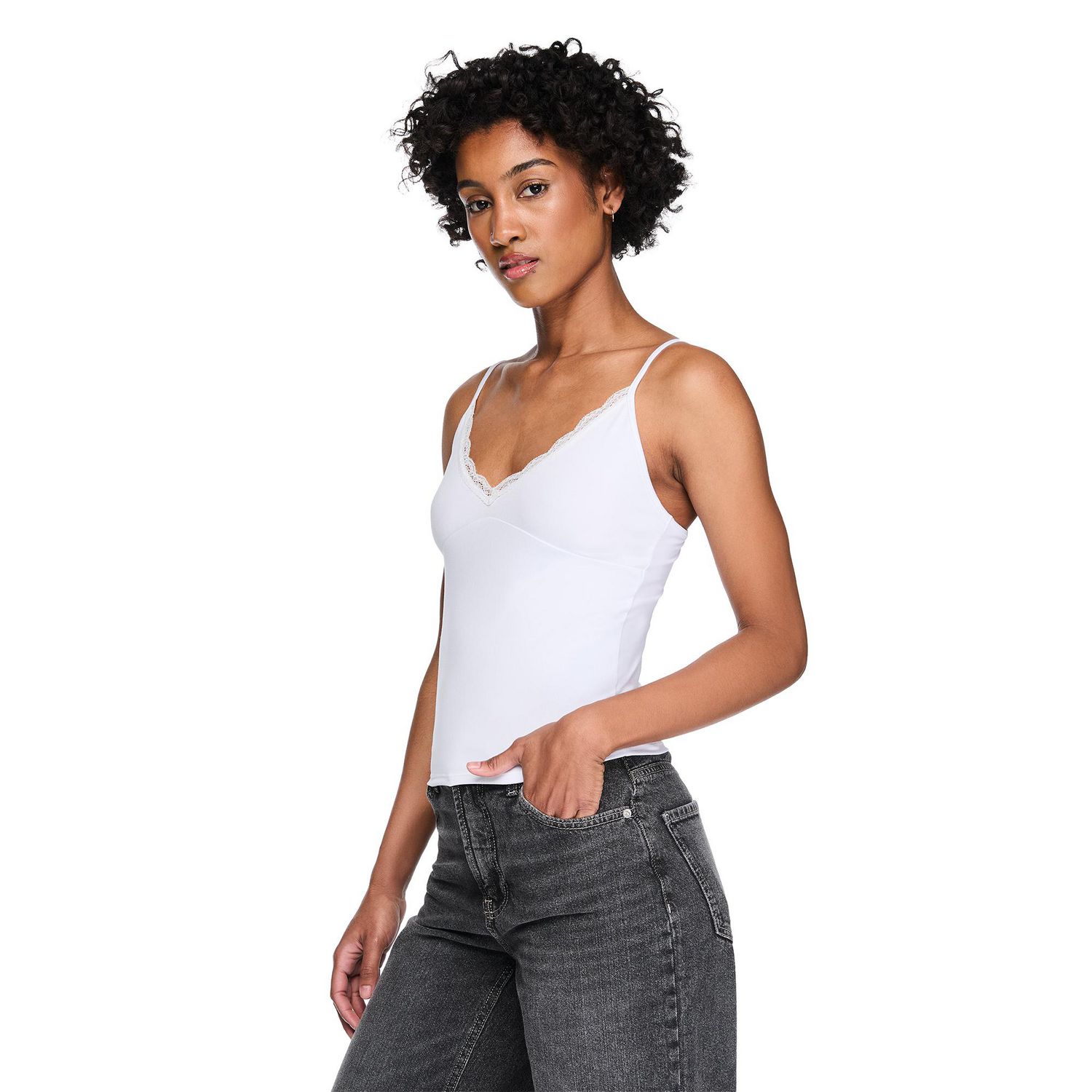 Camisole avec dentelle No Boundaries pour femmes