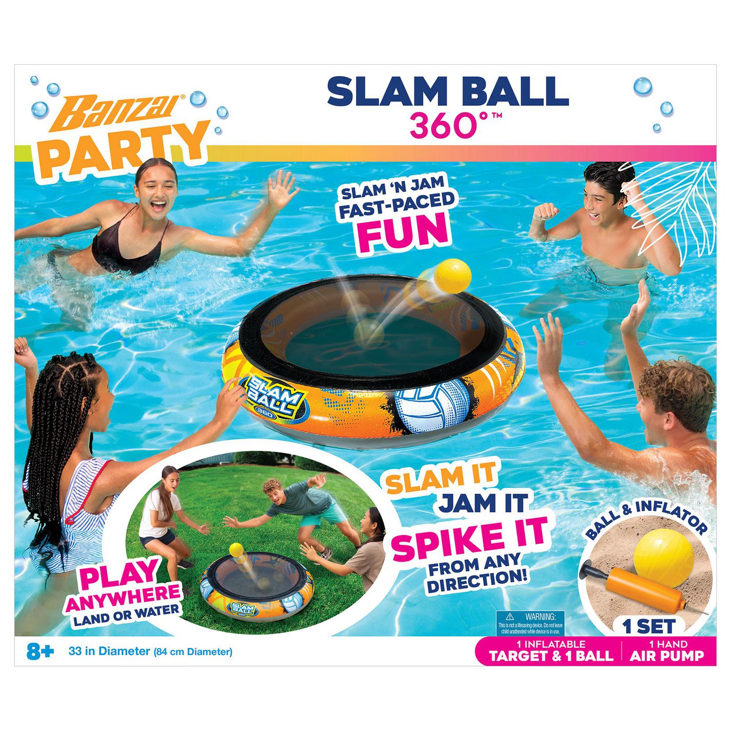  SeaTurtle Sports Rocketball Ball Slam Game Set