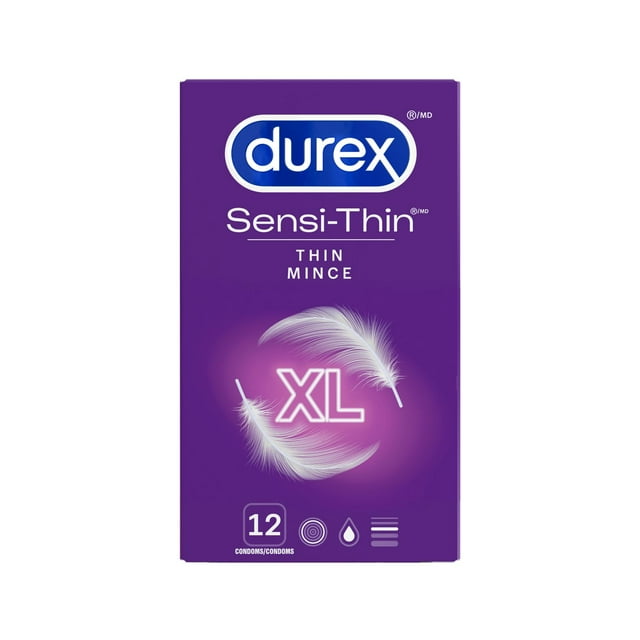 Durex® Sensi-Thin® Thin XL Condoms | 12 Count