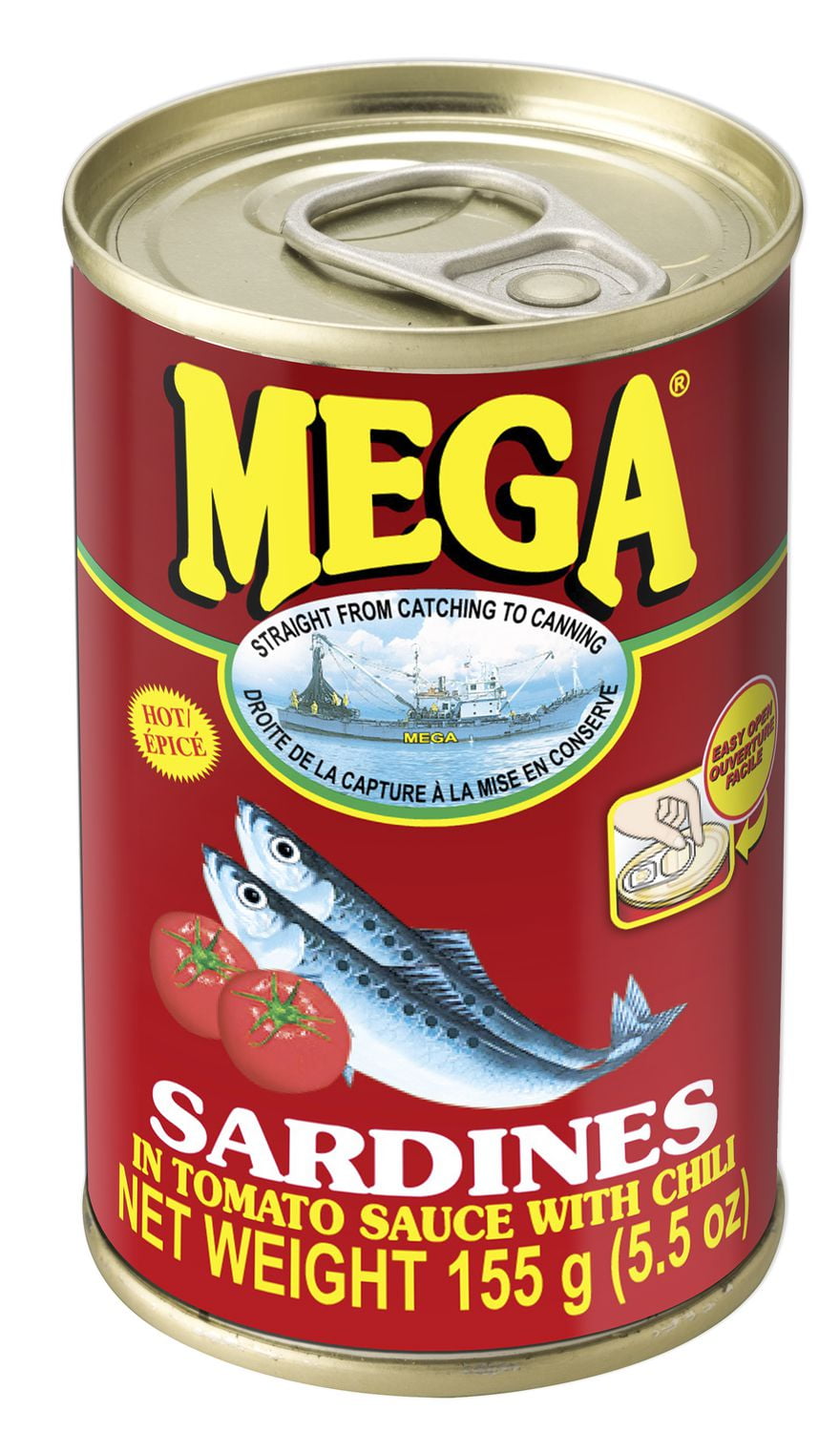 Mega Sardines in Tomato Sauce with Chili | Walmart Canada