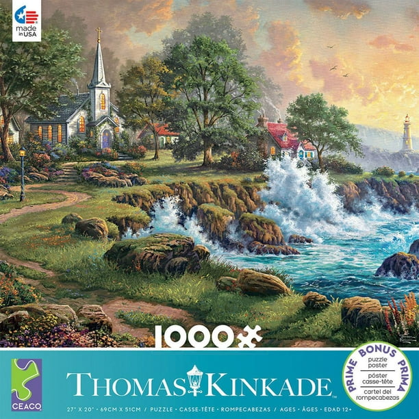 Thomas Kinkade - "Seaside Haven" - 1000 Pc Casse-tête