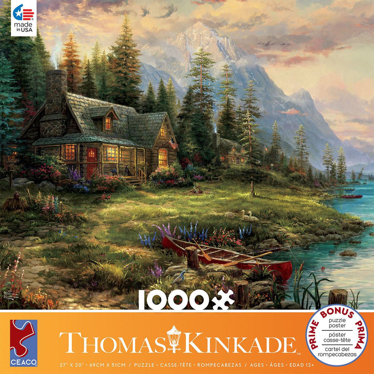 Ceaco Thomas Kinkade A Father's Perfect Day Jigsaw Puzzle ...