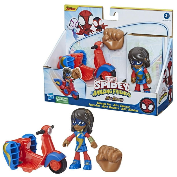 Marvel spidey and his amazing friends - figurine de super-héros spidey  format géant pour enfants a partir de 3 ans - La Poste