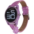 thumbnail image 2 of Justice Pink sparkle strap Led Watch With Bracelet Set, 2 of 3