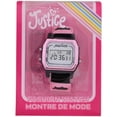 thumbnail image 3 of Justice LCD  Watch With Pink and Black Fast wrap strap, 3 of 3