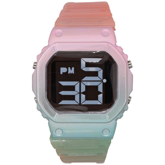 Montre LED Justice avec bracelet pastel