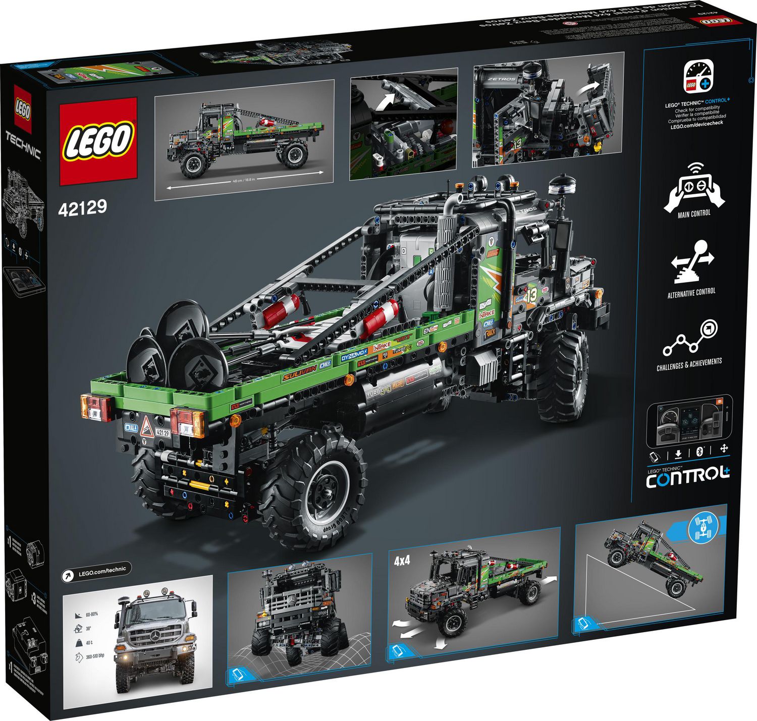 LEGO Technic App-Controlled 4x4 Mercedes-Benz Zetros Trial Truck