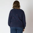 thumbnail image 4 of Devoted Women's Plus Size long sleeve knit cardigan with button-up front, 4 of 4