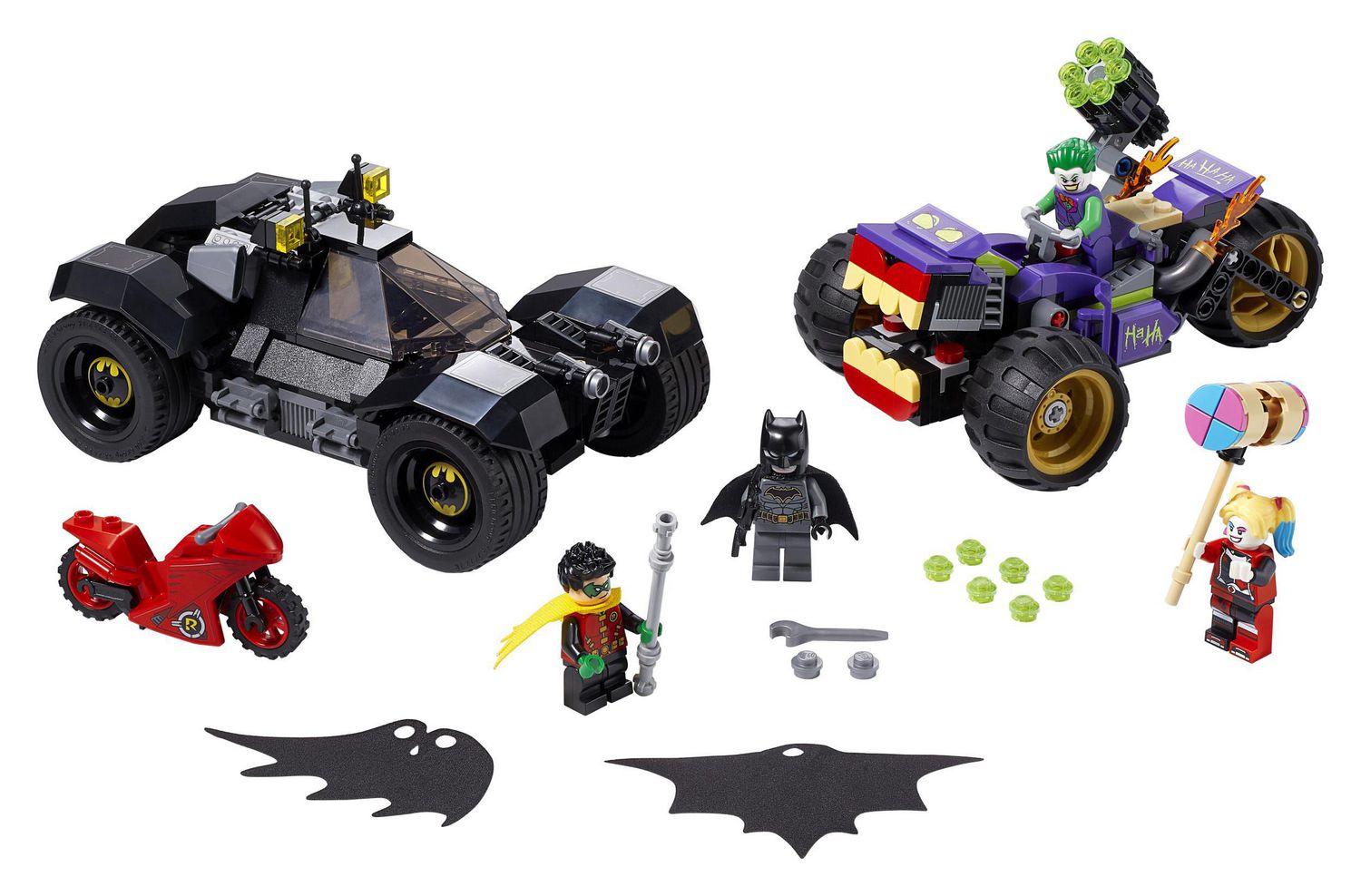 LEGO DC Batman Joker's Trike Chase 76159 Toy Building Kit