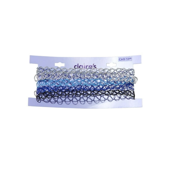 CLAIRES 5CHOK VAGUE BLEUE
