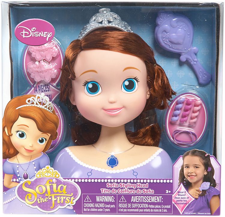sofia the first styling head