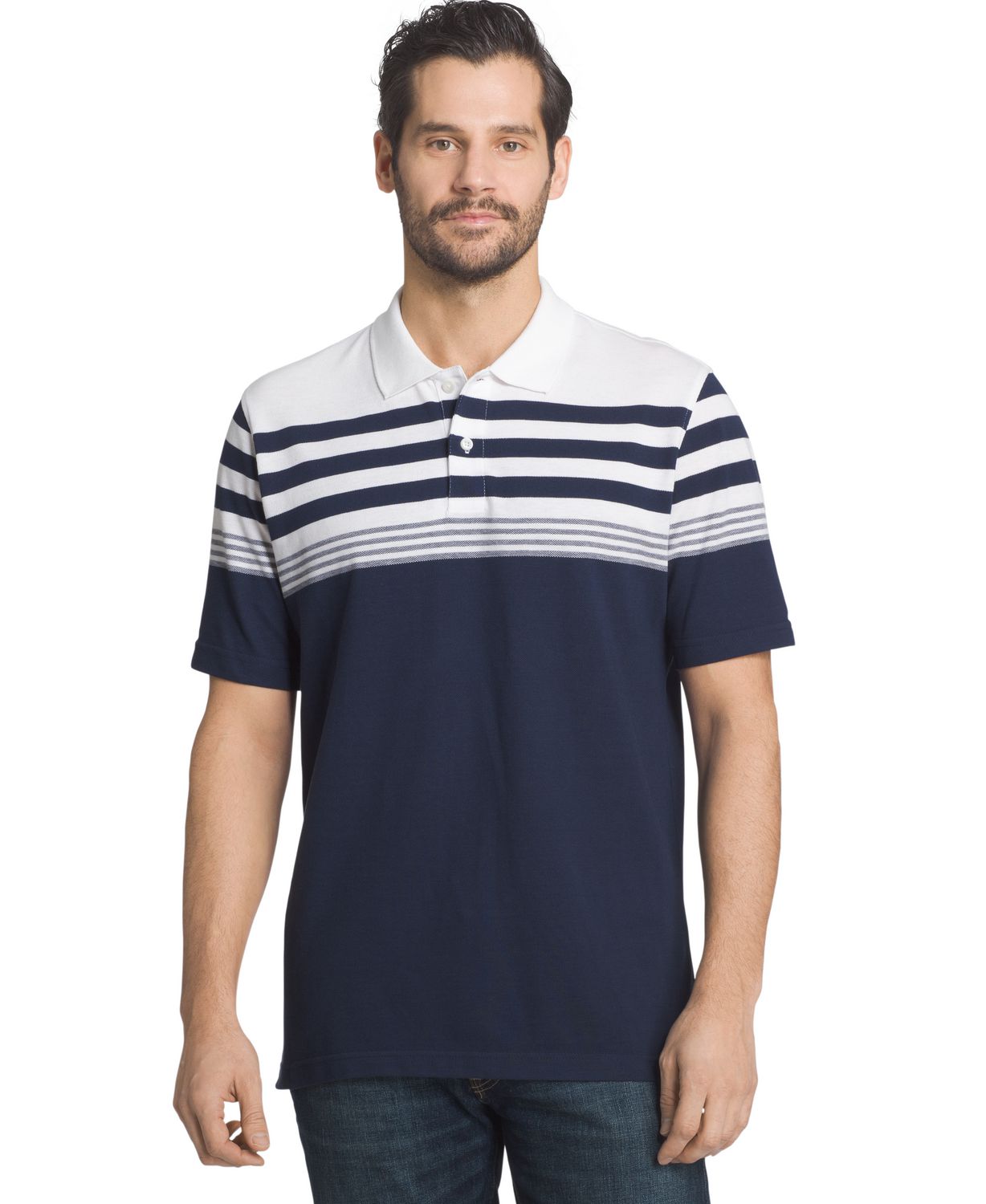 Arrow Men's Multi Stripe Polo Casual Shirt | Walmart Canada
