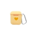 thumbnail image 1 of CLAIRES AIRPOD YELLOW HEART, 1 of 4