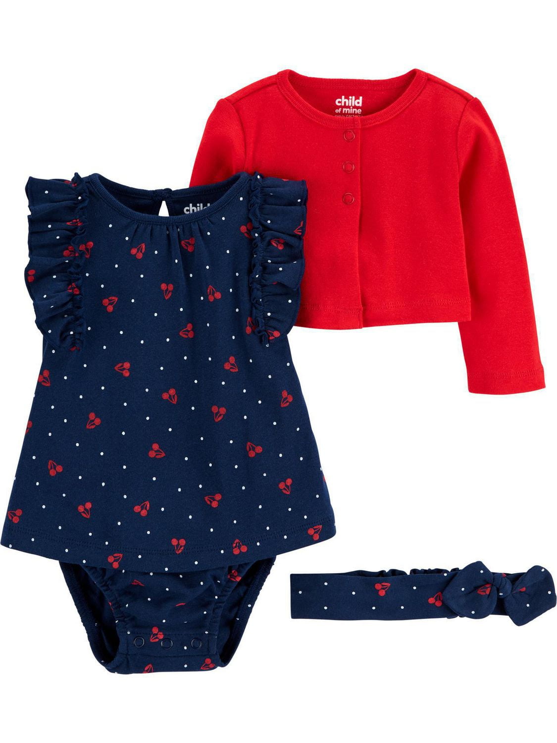 Robe pour nouveaunée fille Child of Mine made by Carter’s Coeur