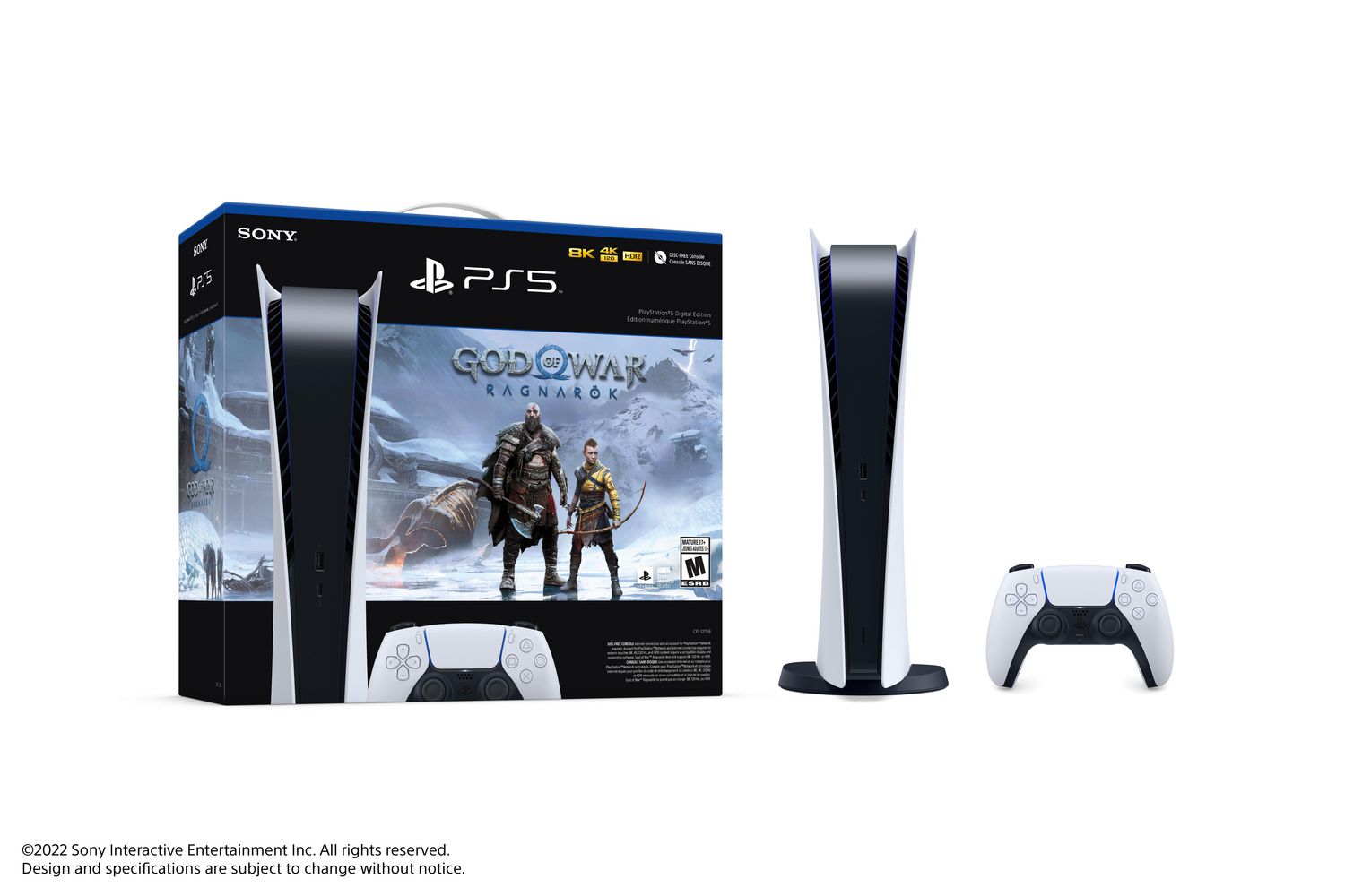 PlayStation®5 Digital Edition – God of War™ Ragnarök Bundle