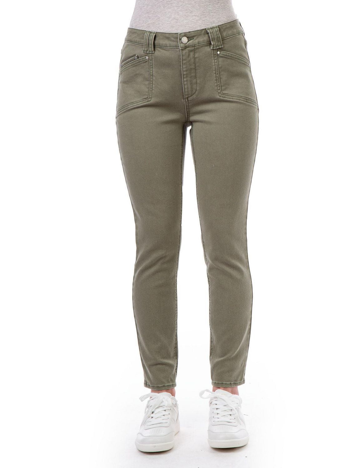 Jordache Women's High Rise Utility Skinny