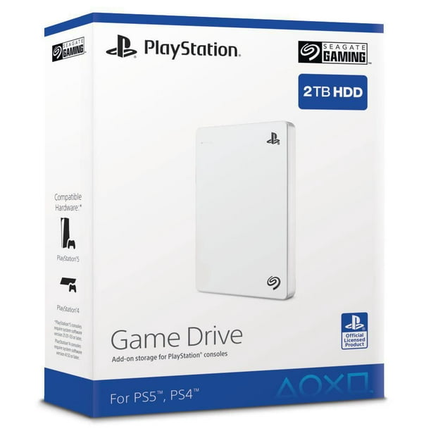 Ce disque dur externe Seagate Game Drive est parfait pour la Playstation 4