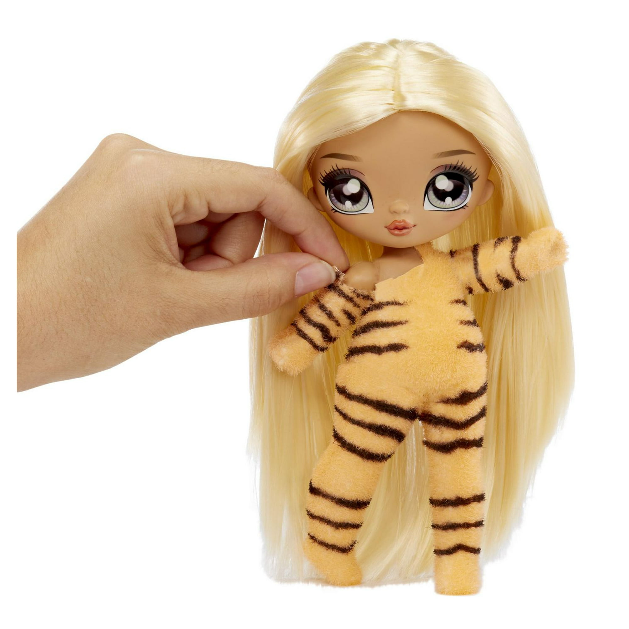 Na Na Na Fuzzy Surprise Series 1 Zara Zebra 7 Fashion Doll, Beanie,  Glasses, Outfit, Shoes, Poseable, Toy Gift Kids Ages 4 5 6 7 8+ 