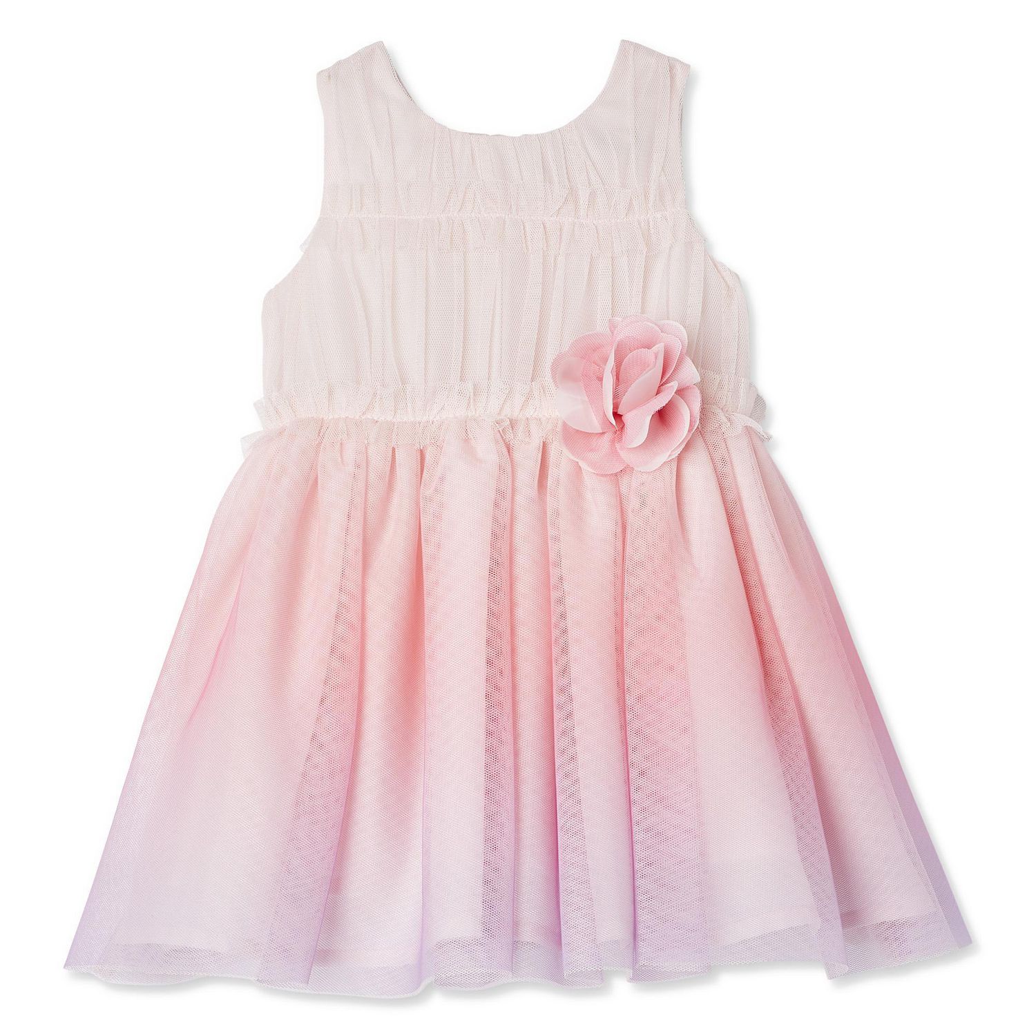 George Baby Girls' Dip Dye Mesh Dress | Walmart Canada