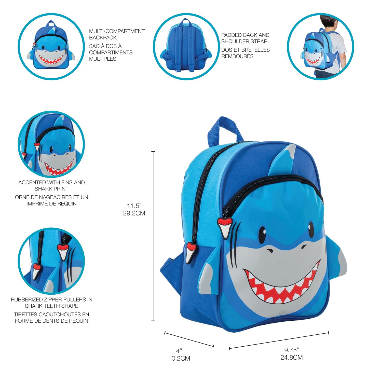 Baby shark backpack walmart best sale