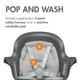Boon GRUB™ Chaise haute réglable pour bébé lavable au lave-vaisselle - Se transforme en chaise pour tout-petit – image 5 sur 6