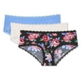 thumbnail image 2 of George Women's Lace Trim Hipsters 3-Pack, 2 of 2