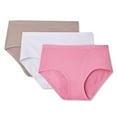 thumbnail image 2 of George Women's Super Stretch Microfibre Midi Briefs 3-Pack, 2 of 2