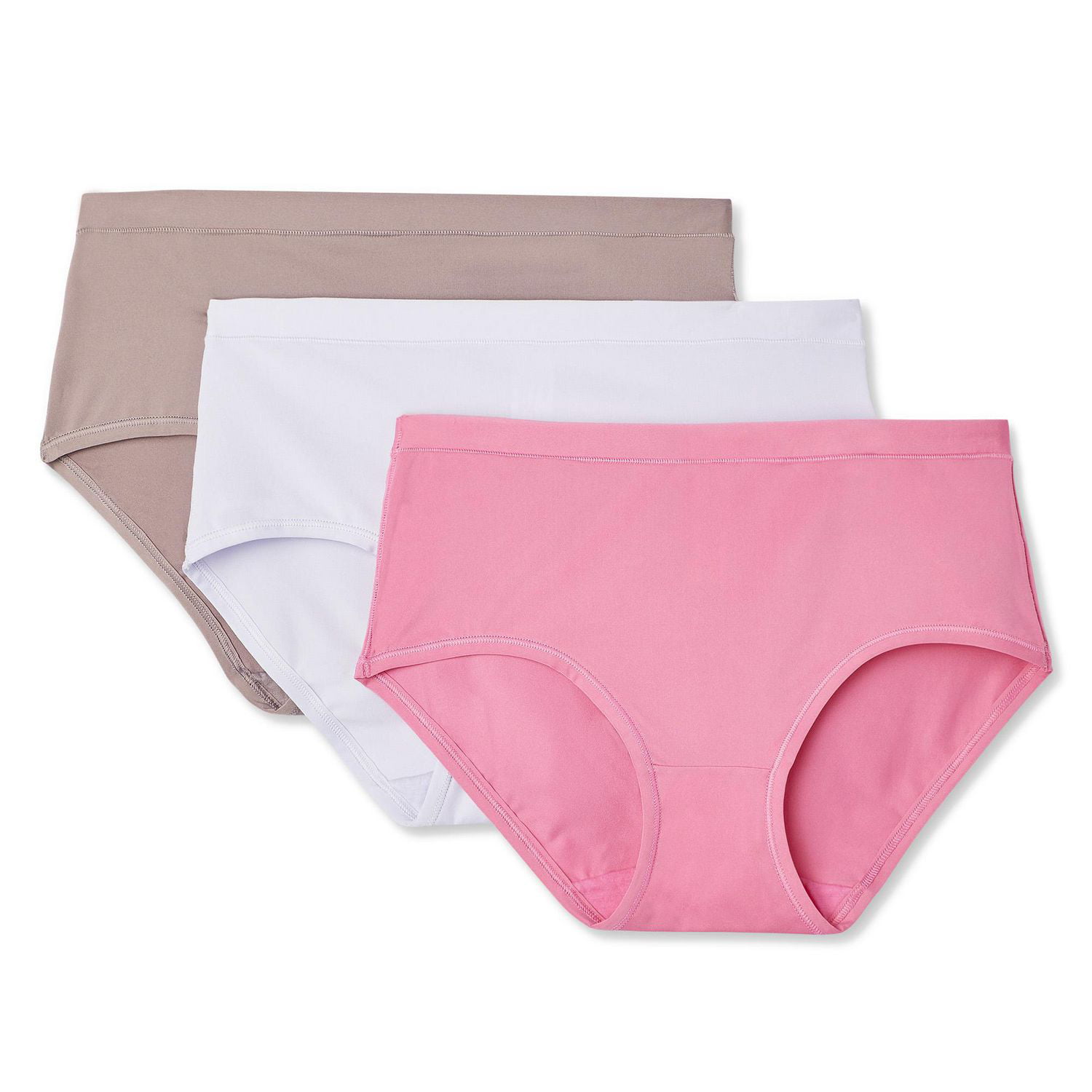 Womens Sports Panties Soft Lingerie Ladies Briefs Striped Underwear M-2XL  FG2050