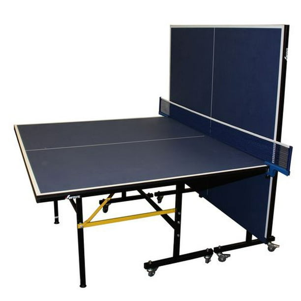 Gymax Table de tennis de table Ping Pong pliable intérieur