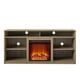 South Haven Fireplace TV Stand for TVs up to 65", Natural - image 3 of 9