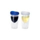 Ensemble de deux verres a vin sans pied Party Brands, bleu et transparent – image 1 sur 1