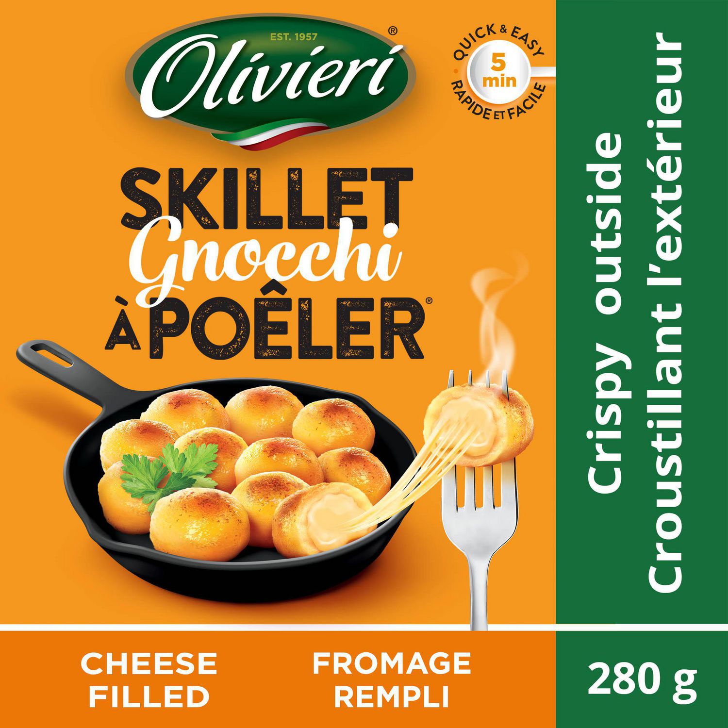 Olivieri Fresh Cheese Filled Skillet Gnocchi Walmart Canada