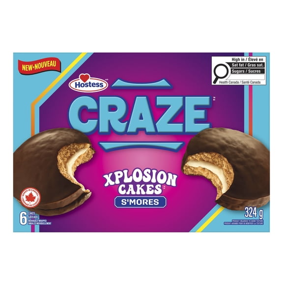 Gâteaux à saveur de S'mores Hostess🅫 Craze🅪, 324 g