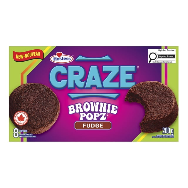 Brownies au fudge Hostess🅫 Craze🅪, 200 g