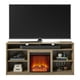 South Haven Fireplace TV Stand for TVs up to 65", Natural - image 4 of 9