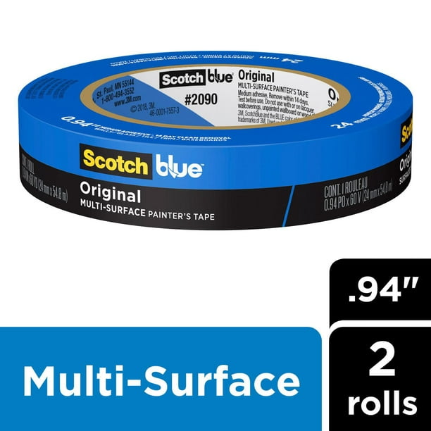 Ruban masquer multi-couches multi-surfaces bleu 40mx48mm SCOTCH