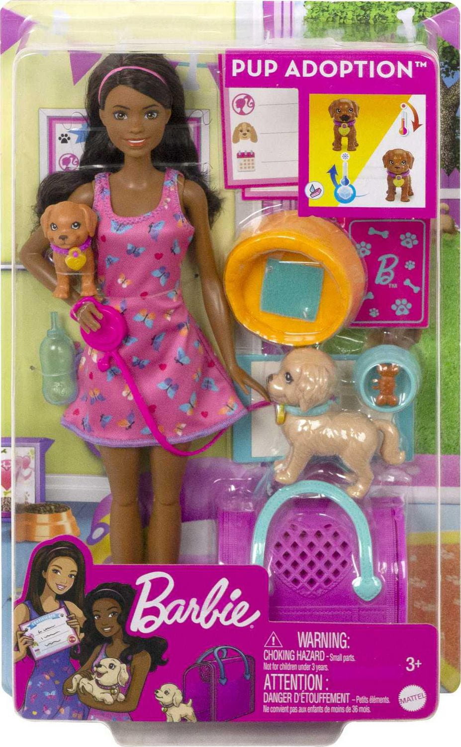 Barbie Pup Adoption Doll and Accessories