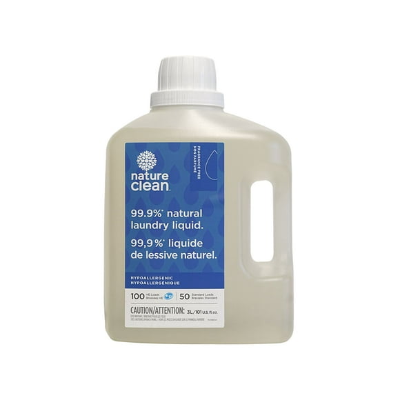 Nature Clean Laundry Liquid Unscented 3L, Unscented