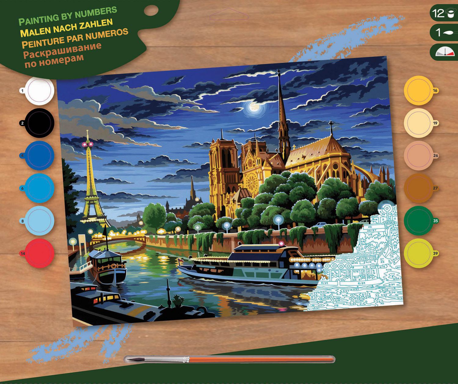 Paint by Number Paris Walmart Canada